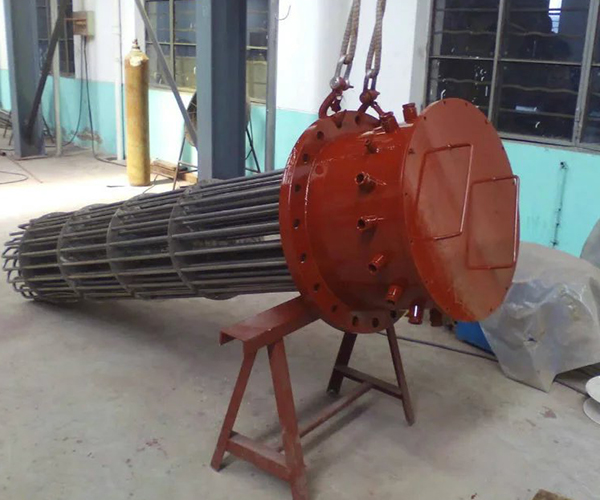 200KW油用法兰电加热器